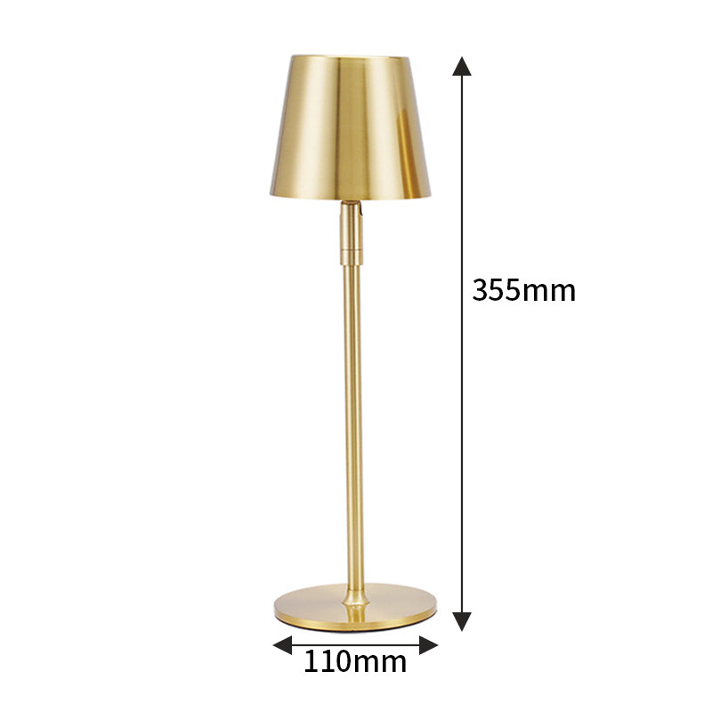 Lampada da Comodino Nordic in Legno – Ricarica Wireless Retro Luxury