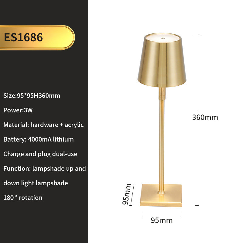 Lampada da Comodino Nordic in Legno – Ricarica Wireless Retro Luxury