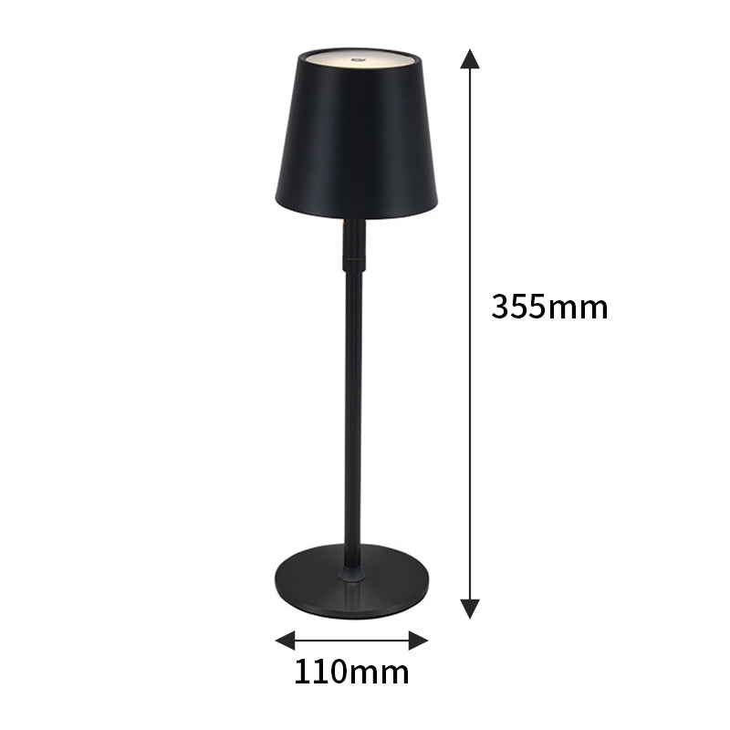 Lampada da Comodino Nordic in Legno – Ricarica Wireless Retro Luxury