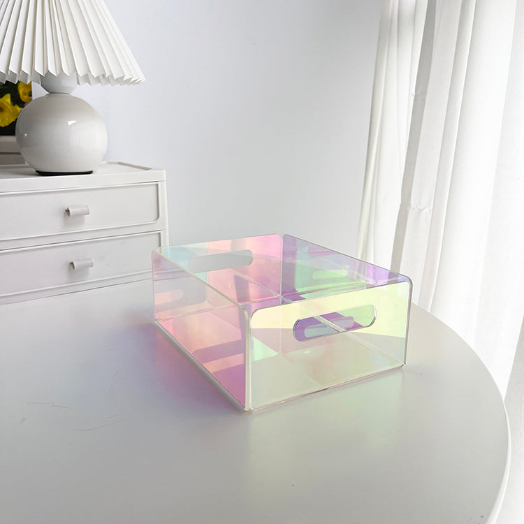 Organizer da Scrivania in Acrilico – Storage Cosmetici e Accessori