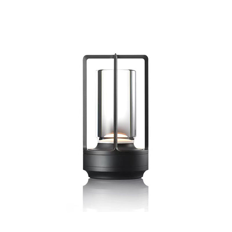 Lampada da Tavolo Ricaricabile USB – Stile Hotel Nordico Luxury