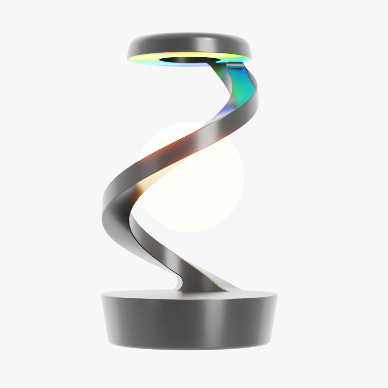 Lampada Luna Levitante Magnetica RGB – Ricarica Wireless per Camera e Ufficio