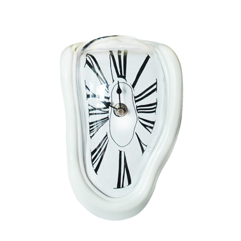Orologio da Parete Minimalista Retro – Numeri Romani Twisted