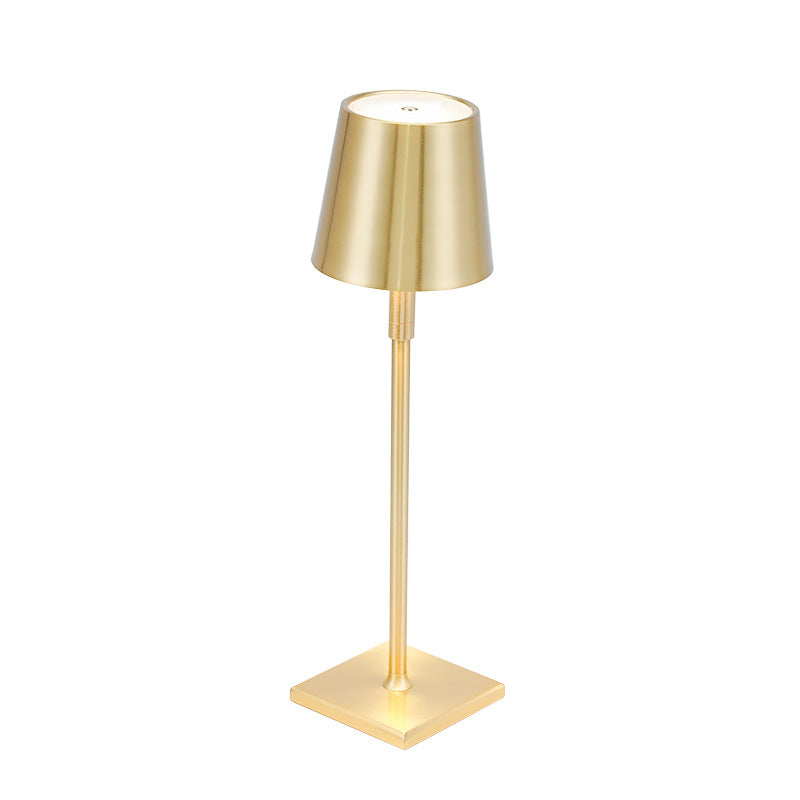 Lampada da Comodino Nordic in Legno – Ricarica Wireless Retro Luxury