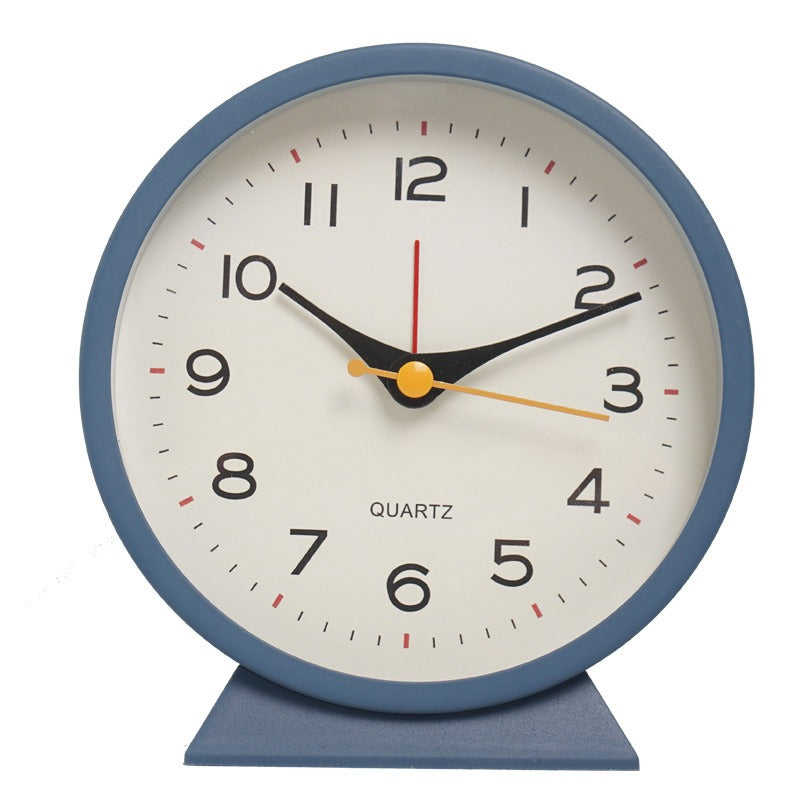 Orologio da Scrivania Minimalista Retro – Sveglia Luminosa Silenziosa