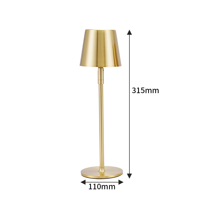 Lampada da Comodino Nordic in Legno – Ricarica Wireless Retro Luxury
