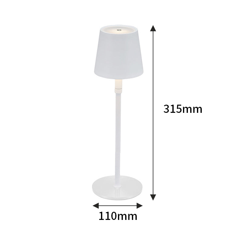Lampada da Comodino Nordic in Legno – Ricarica Wireless Retro Luxury