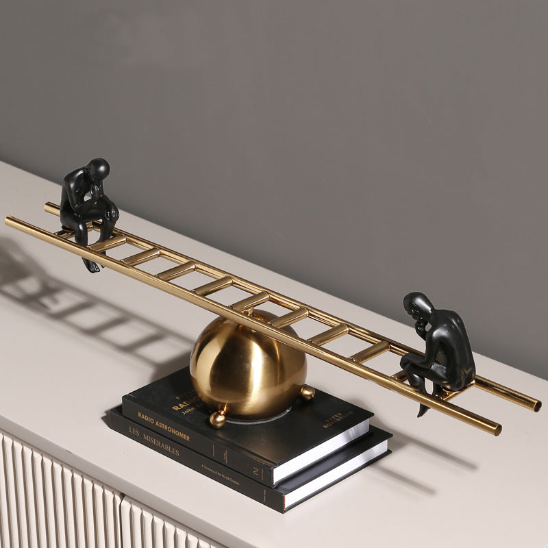 Ornamenti Geometrici in Lega Nordic – Decorazione Libreria e Ufficio