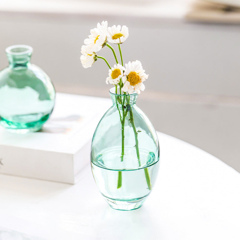 Set 3 Vasetti in Vetro Dorato – Decorazione Minimal per Fiori Secchi