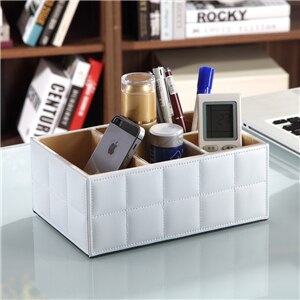 Organizer in Pelle PU Luxury – Porta Telecomando e Cosmetici