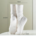 Ceramic Ballerina-Shaped Vase – Handmade Decorative Sculpture
