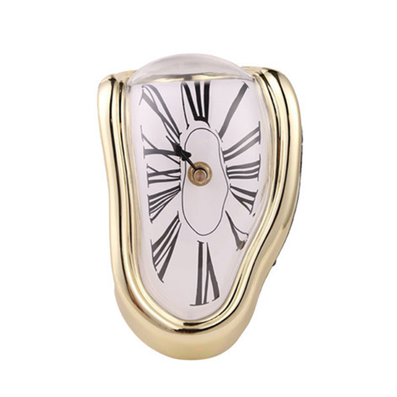 Orologio da Parete Minimalista Retro – Numeri Romani Twisted