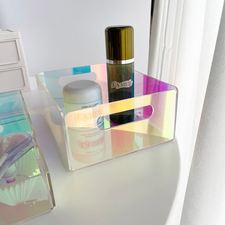 Organizer da Scrivania in Acrilico – Storage Cosmetici e Accessori