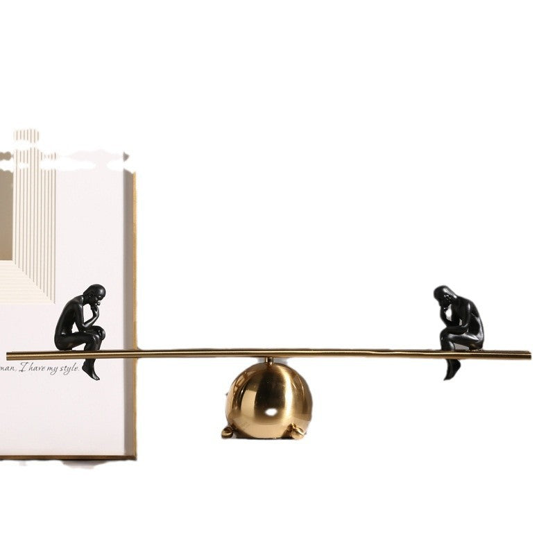 Ornamenti Geometrici in Lega Nordic – Decorazione Libreria e Ufficio
