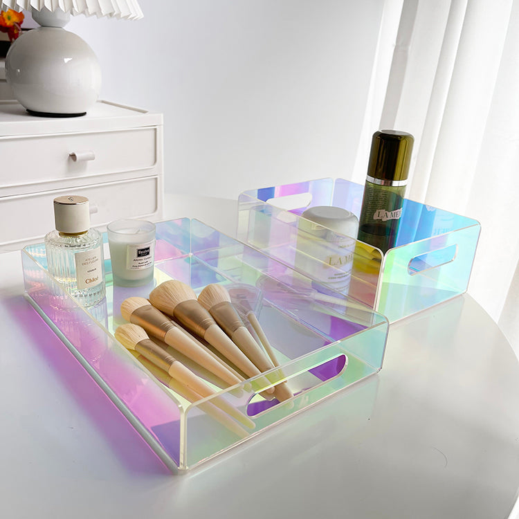 Organizer da Scrivania in Acrilico – Storage Cosmetici e Accessori
