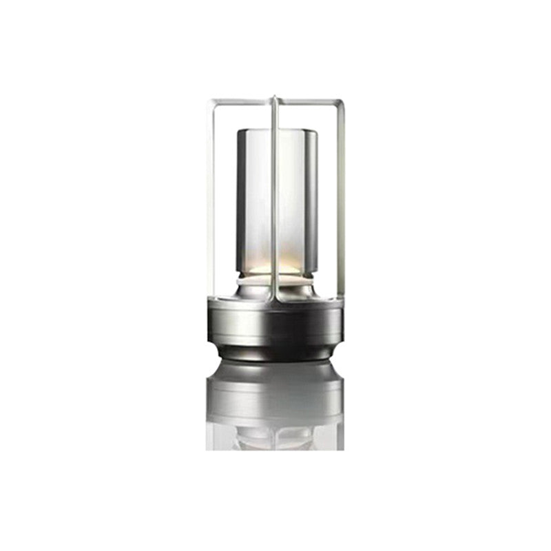 Lampada da Tavolo Ricaricabile USB – Stile Hotel Nordico Luxury
