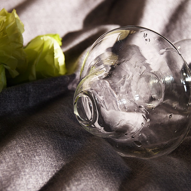 Vaso in Vetro Fungo – Decorazione Creativa per Casa e Ufficio