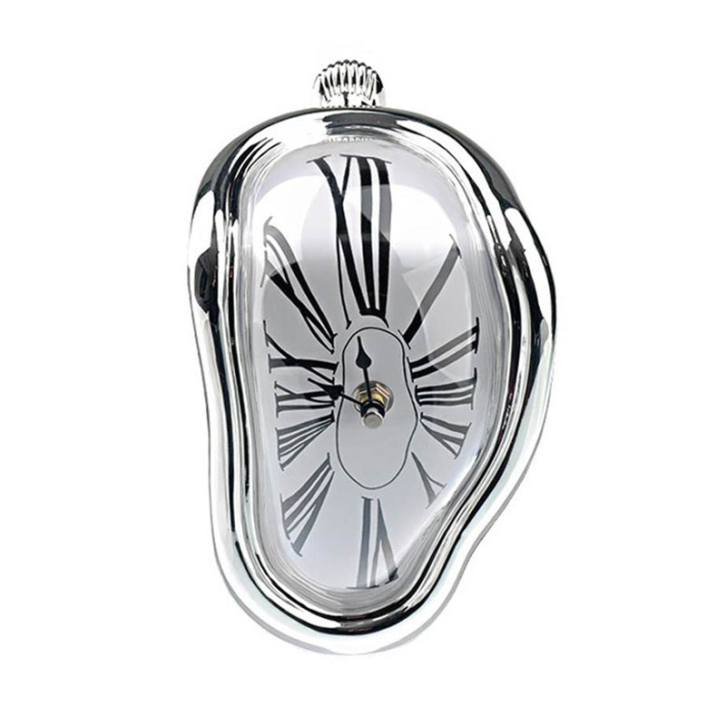 Orologio da Parete Minimalista Retro – Numeri Romani Twisted
