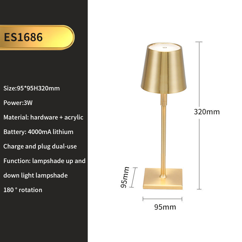 Lampada da Comodino Nordic in Legno – Ricarica Wireless Retro Luxury