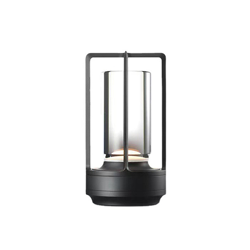 Lampada da Tavolo Ricaricabile USB – Stile Hotel Nordico Luxury