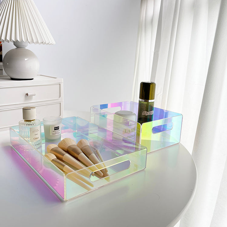 Organizer da Scrivania in Acrilico – Storage Cosmetici e Accessori